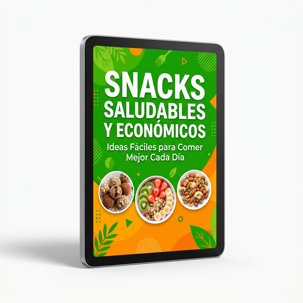 Snacks Saludables y Económicos: Ideas Fáciles para Comer Mejor Cada Día